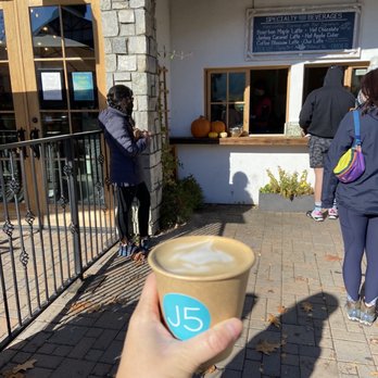 J5 Coffee - Coffee blossom honey latte - Coffee & Tea Near Me - Leavenworth, Washington J5 Coffee - Coffee blossom honey latte - Coffee & Tea Near Me - Leavenworth, Washington