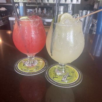 Bad Daddy's Burger Bar - Strawberry and pineapple margaritas - Burgers Near Me - Raleigh, North Carolina Bad Daddy's Burger Bar - Strawberry and pineapple margaritas - Burgers Near Me - Raleigh, North Carolina