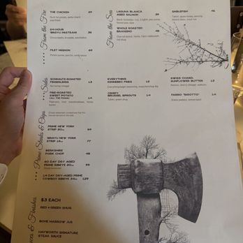 Hayworth - Menu - New American Near Me - Henderson, Nevada
