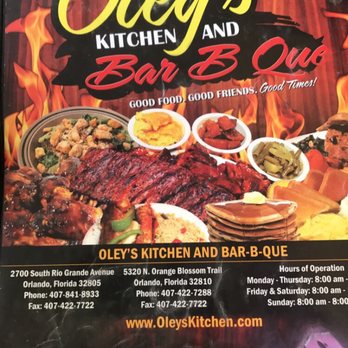 Oley's Kitchen & BBQ - Soul Food Near Me - Orlando, Florida Oley's Kitchen & BBQ - Soul Food Near Me - Orlando, Florida