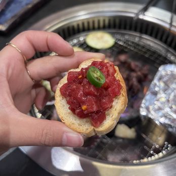 Chubby Cattle - wagyu tartar - Barbeque Near Me - Monterey Park, California