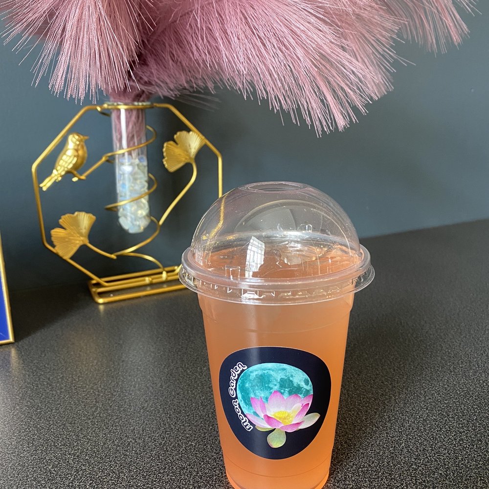 Moon Garden - Watermelon Peach Lemonade - Bubble Tea Near Me - New Orleans, Louisiana