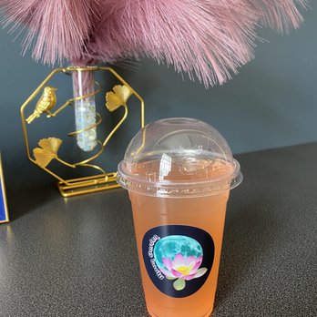 Moon Garden - Watermelon Peach Lemonade - Bubble Tea Near Me - New Orleans, Louisiana Moon Garden - Watermelon Peach Lemonade - Bubble Tea Near Me - New Orleans, Louisiana