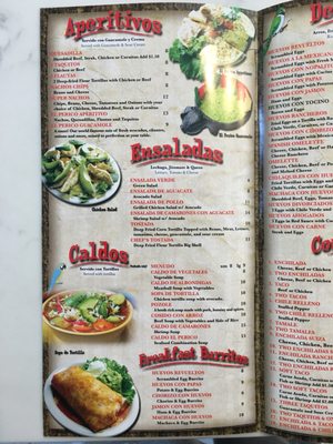 Menu photo 8 El Perico Ranchero Rancho Cucamonga, CA