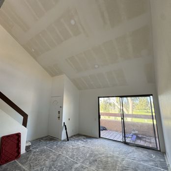 RDC Drywall - Finished popcorn removal with texture - Drywall Installation & Repair Near Me - Rialto, California