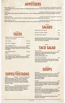 Menu photo 7 J J's Mexican Food Gardnerville, NV Menu photo 7 J J's Mexican Food Gardnerville, NV