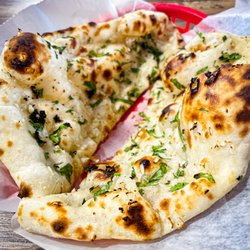 Naan Stop Indian Cuisine - Garlic Naan