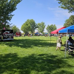 Haynes Park - Here for Pooch Plunge @yelp_abq @yelpalbuquerque