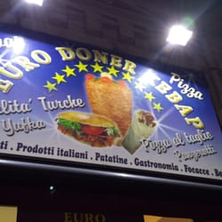Euro Döner Kebap - La piacevole e accattivante insegna esterna