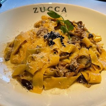 Zucca - Mushroom and caviar pasta - Italian Near Me - Coral Gables, Florida Zucca - Mushroom and caviar pasta - Italian Near Me - Coral Gables, Florida