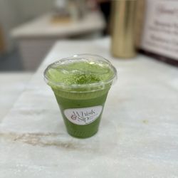 Cafe Bombon - Triple Matcha Latte. This is really good! ( ^_^)b