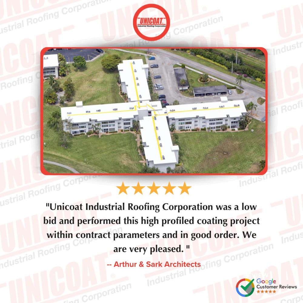 Slide of Unicoat Industrial Roofing