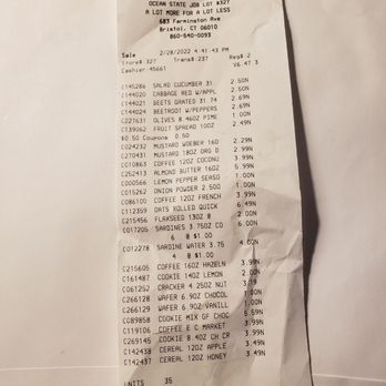 Ocean State Job Lot - 3.1.22 - Discount Store Near Me - Bristol, Connecticut