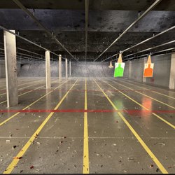 The Range Indoor Shooting - Shooting area~