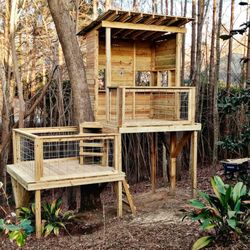 Supreme Site Services - A playhouse we built!