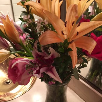 Taberna del Alabardero - Fresh flowers in the bathroom-a nice touch! - Spanish Near Me - Washington, DC, District of Columbia Taberna del Alabardero - Fresh flowers in the bathroom-a nice touch! - Spanish Near Me - Washington, DC, District of Columbia