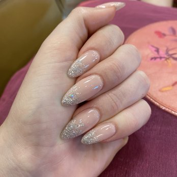 Polish Pros - x gel almond shaped manicure - Nail Salons Near Me - San Diego, California