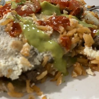 Taco Veloz - Disassembled steak burrito. - Tacos Near Me - Jackson Heights, New York