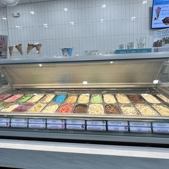 Marble Slab Creamery - Assortment of ice cream. - Ice Cream & Frozen Yogurt Near Me - Bethlehem, Georgia