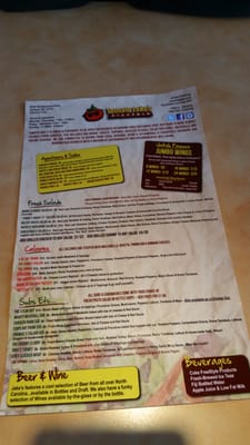 Menu photo 8 Tomato Jake's Durham, NC