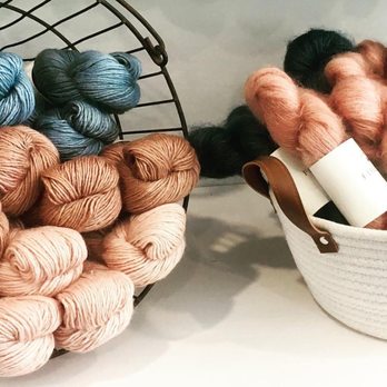 The Knitting Room - Camellia Fibers Alpaca and Mohair/Silk Yarn - Knitting Supplies Near Me - Windham, New York