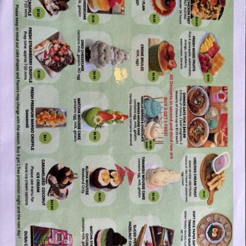 September - dessert and food menu - Ice Cream & Frozen Yogurt Near Me - Westminster, California September - dessert and food menu - Ice Cream & Frozen Yogurt Near Me - Westminster, California