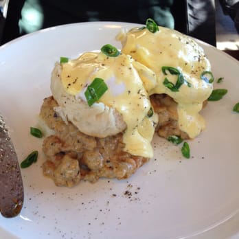 Barrel & Bushel - Biscuits & gravy benedict. - Bars Near Me - Tysons Corner, Virginia