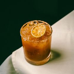Ashoka the Great Cuisine of India - IMALI KA MARGARITA
-Casamigos blanco with houseamde tamarind and ginger syrup with fresh lime juice.