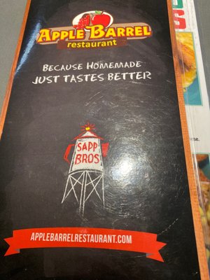 Menu photo 5 Apple Barrel Restaurant Council Bluffs, IA Menu photo 5 Apple Barrel Restaurant Council Bluffs, IA