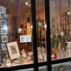 Blue Loft - the lovely cards in the window