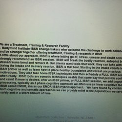 Judith Moolten - Bodymind Institute - Treatment Training Research Facility