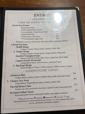 Menu photo 1 Crossroads Tabletop Tavern Manassas, VA Menu photo 1 Crossroads Tabletop Tavern Manassas, VA