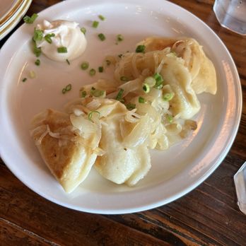 Wurst Behavior - Potato & Cheese Pierogi - Sandwiches Near Me - Chicago, Illinois