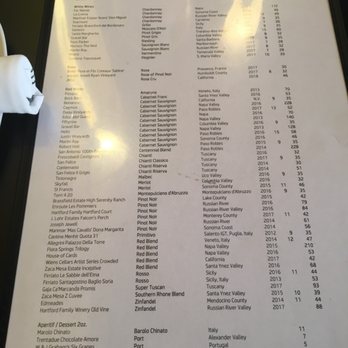 Mangia e Bevi - Wine list - Italian Near Me - Oceanside, California