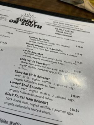 Menu photo 1 Sunny on South Cerritos, CA Menu photo 1 Sunny on South Cerritos, CA