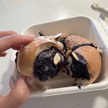 Bloom Bagels - Ube Almond Bloom - Bagels Near Me - Campbell, California