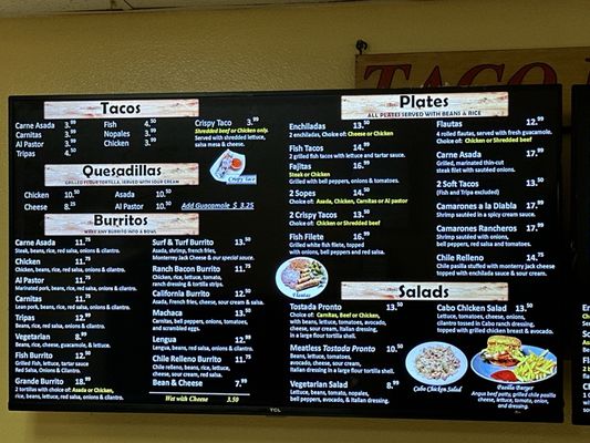 Menu photo 6 Taco Pronto Santa Ana, CA