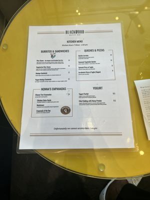 Menu photo 5 Blackwood Coffee Bar Los Angeles, CA Menu photo 5 Blackwood Coffee Bar Los Angeles, CA