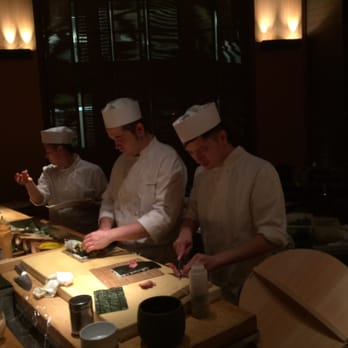 Sake No Hana - Chefs in action - sitting at the bar is the best! - Japanese Near Me - London, XGL Sake No Hana - Chefs in action - sitting at the bar is the best! - Japanese Near Me - London, XGL