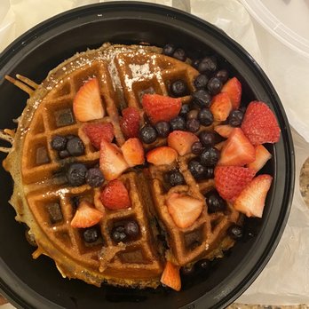 Waffles INCaffeinated - Megaberry waffle - Breakfast & Brunch Near Me - Pittsburgh, Pennsylvania