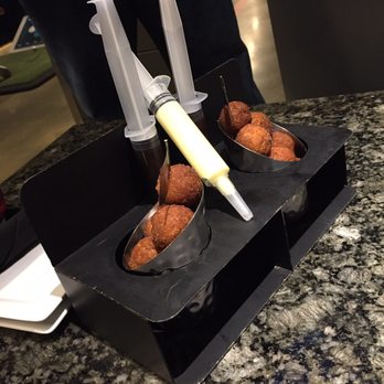 Topgolf - Injectable donut holes - Golf Near Me - Ashburn, Virginia