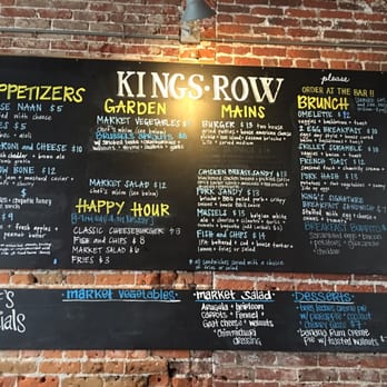 Kings Row Gastropub - Gastropubs Near Me - Pasadena, California Kings Row Gastropub - Gastropubs Near Me - Pasadena, California