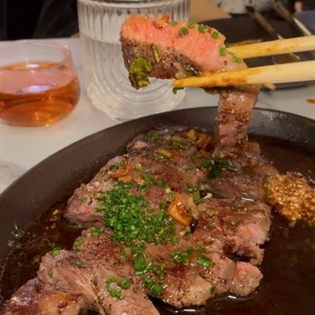 Tea Modern Chinese - Steak On Crack (With Jasmine Rice) - Tea Rooms Near Me - Orange, California
