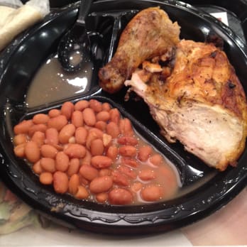 El Pollo Loco - Two piece breast and leg with beans. - Mexican Near Me - Pico Rivera, California El Pollo Loco - Two piece breast and leg with beans. - Mexican Near Me - Pico Rivera, California