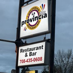 LA PROVINCIA - Outside signage.