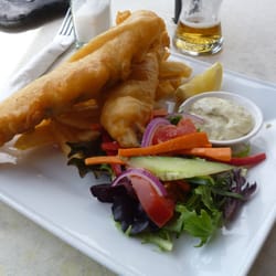 Blumberg Hotel - Fish n Chips with salad @16