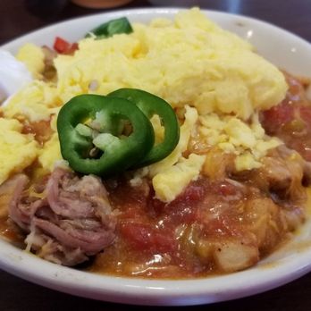 Village Inn - Santa fe skillet (potatoes, carnitas, &eggs) - American Near Me - Phoenix, Arizona