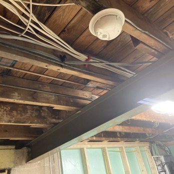 Proper Electric - Wires heading to panel all tidied up. - Electricians Near Me - Holmes, Pennsylvania