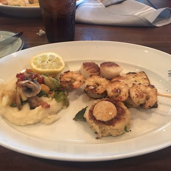 Wicked Tuna - Grilled seafood platter... - New American Near Me - Murrells Inlet, South Carolina