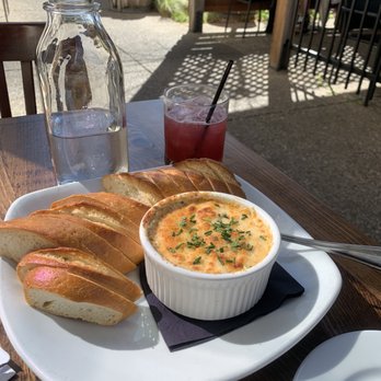 KIN Windsor - Hot Crab Dip and a Margarita with pomegranate juice. - New American Near Me - Windsor, California KIN Windsor - Hot Crab Dip and a Margarita with pomegranate juice. - New American Near Me - Windsor, California